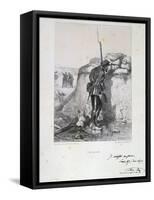 Siege of Paris, Franco-Prussian War, 1870-Auguste Bry-Framed Stretched Canvas