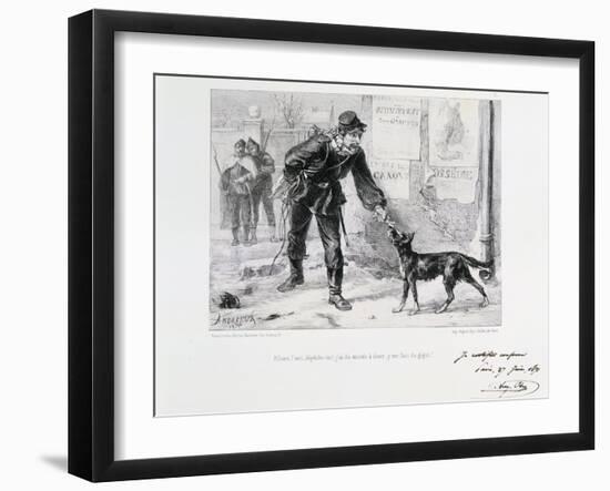 Siege of Paris, Franco-Prussian War, 1871-Auguste Bry-Framed Giclee Print