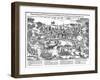 Siege of Poitiers, French Religious Wars, 24 July-7 September 1569-Jacques Tortorel-Framed Giclee Print