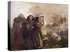 Siege of Rome, June 21, 1849-Jerome Induno-Stretched Canvas