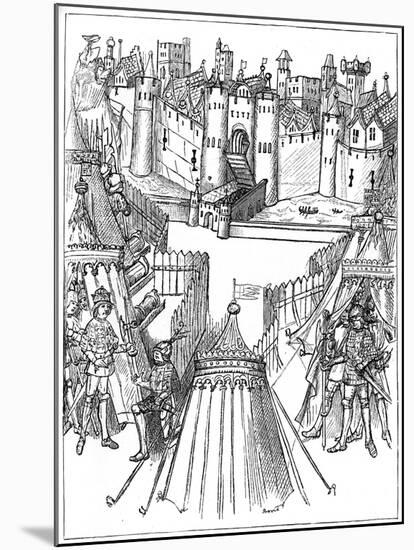 Siege of Rouen, 1418-1419-null-Mounted Giclee Print