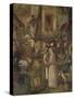 Siege of Totila, 1461-1466-Benedetto Bonfigli-Stretched Canvas
