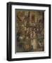 Siege of Totila, 1461-1466-Benedetto Bonfigli-Framed Premium Giclee Print