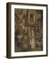 Siege of Totila, 1461-1466-Benedetto Bonfigli-Framed Giclee Print