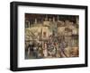 Siege of Totila, Fresco-Benedetto Bonfigli-Framed Premium Giclee Print