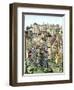 Siege of Town Defended by the Burgundians under Charles Vi, Hundred Years' War-null-Framed Giclee Print