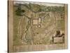 Siege of Turin, Map from Theatrum Statuum Sabaudiae, 1682-null-Stretched Canvas