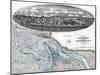 Siege of Vicksburg - Civil War Panoramic Map-Lantern Press-Mounted Art Print