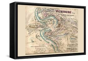 Siege of Vicksburg-null-Framed Stretched Canvas