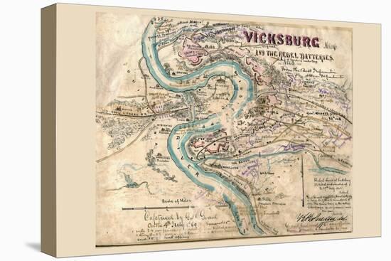 Siege of Vicksburg-null-Stretched Canvas