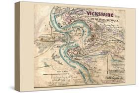 Siege of Vicksburg-null-Stretched Canvas