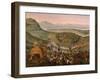 Siege of Vienna by Turks on July 14, 1683-Frans Geffels-Framed Giclee Print