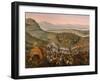 Siege of Vienna by Turks on July 14, 1683-Frans Geffels-Framed Giclee Print