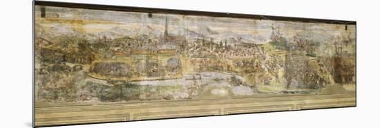 Siege of Vienna in 1529-Marcello Fogolino-Mounted Giclee Print