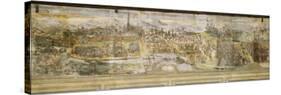 Siege of Vienna in 1529-Marcello Fogolino-Stretched Canvas