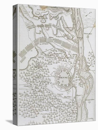 Siege of Vienna in 1683, Battle of Kahlenberg. Austria-null-Stretched Canvas