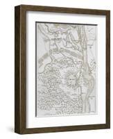 Siege of Vienna in 1683, Battle of Kahlenberg. Austria-null-Framed Giclee Print