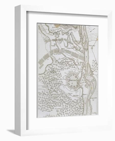 Siege of Vienna in 1683, Battle of Kahlenberg. Austria-null-Framed Giclee Print