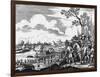 Siege of Weismar-null-Framed Art Print