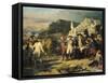 Siege of Yorktown, 17th October 1781, 1836-Louis Charles Auguste Couder-Framed Stretched Canvas