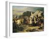 Siege of Yorktown, 17th October 1781, 1836-Louis Charles Auguste Couder-Framed Giclee Print