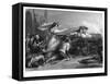 Siege of Zaragosa, Spain, Peninsular War, 1808 (C1822-C187)-William Greatbach-Framed Stretched Canvas