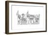 Siege Scene, C1260-Henry Shaw-Framed Giclee Print