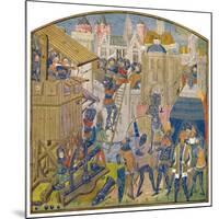 'Siege Train, Fifteenth Century (MS. Roy. 14 E. iv.)', c1470, (1903)-Master of the Vienna and Copenhagen Toison d'Or-Mounted Giclee Print