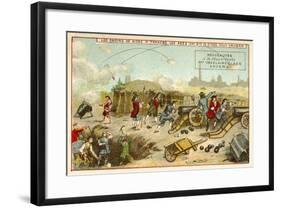 Siege Warfare under Marshal Vauban, 17th Century-null-Framed Giclee Print