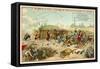 Siege Warfare under Marshal Vauban, 17th Century-null-Framed Stretched Canvas