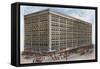 Siegel Department Store-null-Framed Stretched Canvas