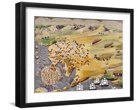 Sieges of Missolonghi and the Death of Lord Byron in 1824 from the Greek War of Independence-null-Framed Giclee Print