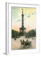 Siegesaule Monument, Berlin, Germany-null-Framed Art Print