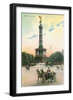 Siegesaule Monument, Berlin, Germany-null-Framed Art Print