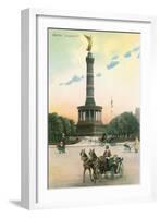 Siegesaule Monument, Berlin, Germany-null-Framed Art Print