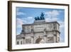 Siegestor, the Triumphal Arch in Munich, Germany-Anibal Trejo-Framed Photographic Print