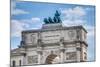 Siegestor, the Triumphal Arch in Munich, Germany-Anibal Trejo-Mounted Photographic Print