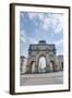 Siegestor, the Triumphal Arch in Munich, Germany-Anibal Trejo-Framed Photographic Print