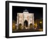 Siegestor (Victory Gate), Munich, Bavaria, Germany-Yadid Levy-Framed Photographic Print