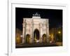 Siegestor (Victory Gate), Munich, Bavaria, Germany-Yadid Levy-Framed Photographic Print