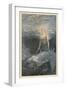 Siegfried and Brunnhilde-Arthur Rackham-Framed Art Print