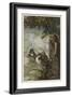Siegfried and Maidens-Arthur Rackham-Framed Art Print