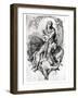 Siegfried and the Dragon with the Magic Bird-C. Burger-Framed Giclee Print