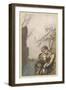Siegfried, Brunnhilde-Arthur Rackham-Framed Art Print