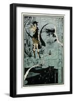 Siegfried by Aubrey Beardsley`-Aubrey Beardsley-Framed Giclee Print