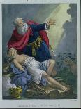 Abraham Offering up His Son Isaac, from a Bible Printed by Edward Gover, 1870s-Siegfried Detler Bendixen-Giclee Print