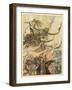 Siegfried Goes Away-Arthur Rackham-Framed Art Print