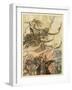 Siegfried Goes Away-Arthur Rackham-Framed Art Print