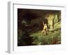 Siegfried, Hero of the Ring of the Nibelungen Opera Cycle by Richard Wagner, 1813-83-Hermann Hendrich-Framed Giclee Print