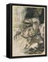 Siegfried Kills Fafner-Arthur Rackham-Framed Stretched Canvas